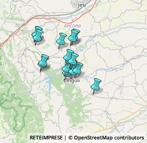 Mappa Località S. Flaviano, 62011 Cingoli MC, Italia (5.376)