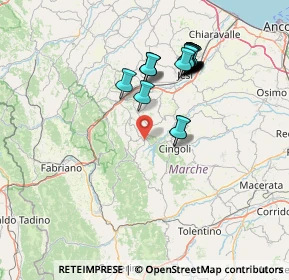 Mappa Via S. Salvatore, 62021 Apiro MC, Italia (14.252)