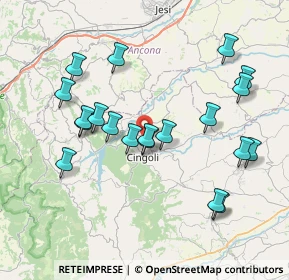 Mappa Via S. Flaviano, 62011 Cingoli MC, Italia (7.95)