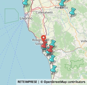 Mappa Via Caduti di Nassiriya, 57016 Rosignano Marittimo LI, Italia (18.21182)