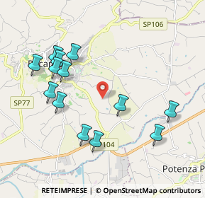 Mappa Contrada San't Agostino, 62019 Recanati MC, Italia (2.13538)