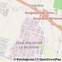 Mapa Rosignano Marittimo