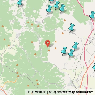 Mappa Via della Cornia, 52041 Civitella in Val di Chiana AR, Italia (6.77364)