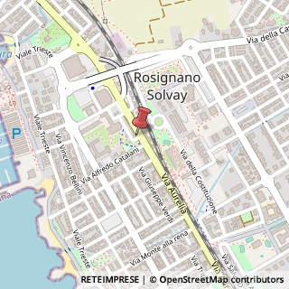 Mappa Via Aurelia, 575/577/579, 57013 Rosignano Marittimo, Livorno (Toscana)
