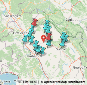 Mappa Località S. Biagio, 06026 Pietralunga PG, Italia (9.592)