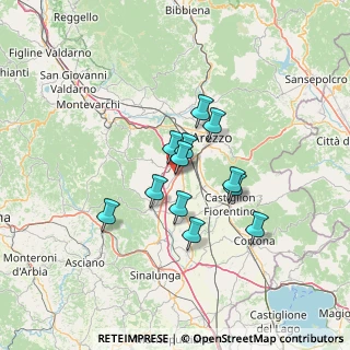 Mappa SS 73, 52041 Tegoleto , Italia (10.30167)