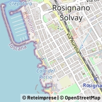 Térkép Rosignano Marittimo