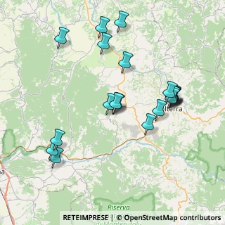 Mappa Montecatini Val di Cecina, 56040 Montecatini Val di Cecina PI, Italia (8.371)