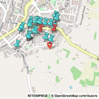 Mappa Via Umberto Magrini, 62019 Recanati MC, Italia (0.27231)