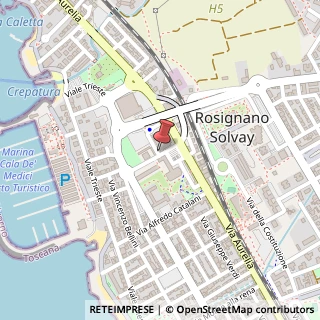 Mappa Via Musselburgh, 9, 57016 Rosignano Marittimo, Livorno (Toscana)
