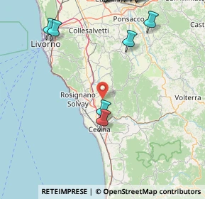 Mappa 56040 Castellina Marittima PI, Italia (26.61611)