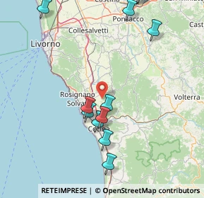 Mappa 56040 Castellina Marittima PI, Italia (18.98333)