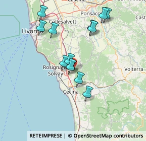 Mappa 56040 Castellina Marittima PI, Italia (14.07154)
