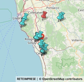 Mappa 56040 Castellina Marittima PI, Italia (11.72375)