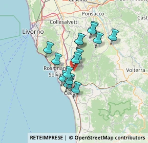 Mappa 56040 Castellina Marittima PI, Italia (10.406)