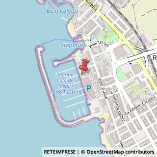 Mappa Via Agostino Straulino, 1, 57016 Rosignano Marittimo, Livorno (Toscana)