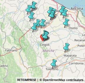 Mappa Loc. Monnece, 62011 Cingoli MC, Italia (15.1945)