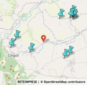 Mappa Loc. Pian della Pieve, 62011 Cingoli MC, Italia (5.9025)