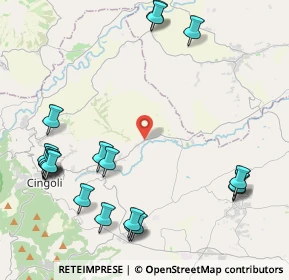 Mappa Loc. Pian della Pieve, 62011 Cingoli MC, Italia (5.589)