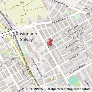 Mappa Piazza Risorgimento, 46, 57016 Rosignano Marittimo, Livorno (Toscana)