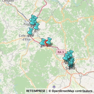 Mappa Via Matteotti, 53035 Monteriggioni SI, Italia (8.684)
