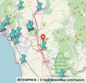 Mappa Via del Gonnellino, 56040 Castellina Marittima PI, Italia (6.377)