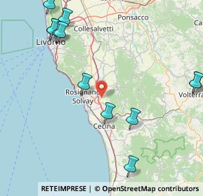 Mappa Via del Gonnellino, 56040 Castellina Marittima PI, Italia (21.86333)