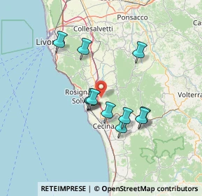 Mappa Via del Gonnellino, 56040 Castellina Marittima PI, Italia (12.02818)
