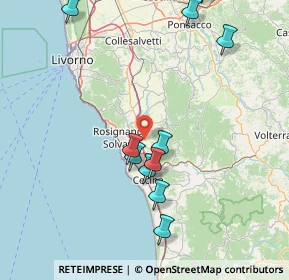 Mappa Via del Gonnellino, 56040 Castellina Marittima PI, Italia (17.66818)
