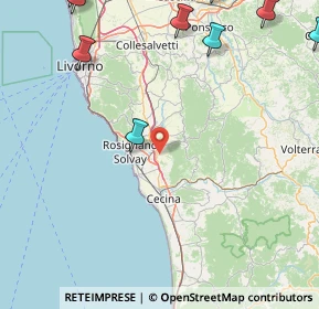 Mappa Via del Gonnellino, 56040 Castellina Marittima PI, Italia (34.7365)