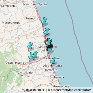 Mappa Via degli Olivi, 63066 Grottammare AP, Italia (6.92733)