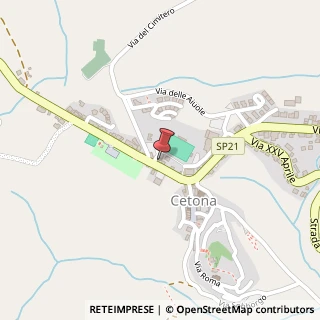 Mappa Via Campo delle Fiere, 15, 53040 Cetona, Siena (Toscana)