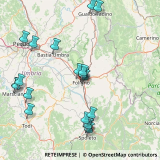 Mappa Via Ludovico Ariosto, 06036 Montefalco PG, Italia (19.835)