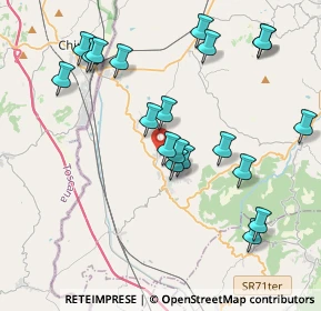 Mappa Strada Comunale delle Caselle, 06062 Città della Pieve PG, Italia (4.3005)