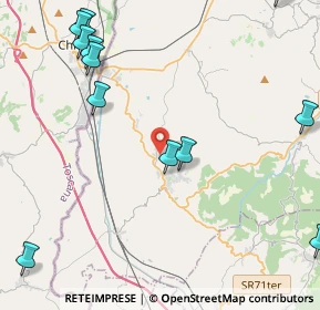 Mappa Strada Comunale delle Caselle, 06062 Città della Pieve PG, Italia (6.07)