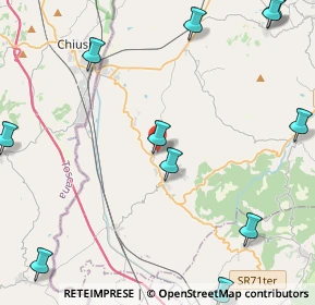 Mappa Strada Comunale delle Caselle, 06062 Città della Pieve PG, Italia (6.34091)