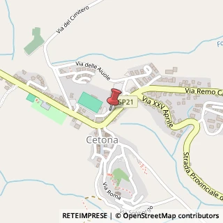 Mappa Via Risorgimento, 9, 53040 Cetona, Siena (Toscana)