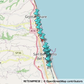 Mappa Via Giuseppe Parini, 63066 Grottammare AP, Italia (1.62714)