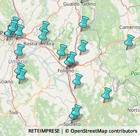 Mappa Via della Concordia, 06034 Foligno PG, Italia (20.3075)