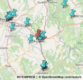 Mappa Via della Concordia, 06034 Foligno PG, Italia (19.798)