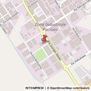 Mappa Via Galligani, 4, 06034 Foligno, Perugia (Umbria)