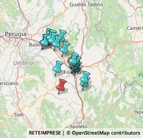 Mappa Via Giovan Battista Cruciani, 06034 Foligno PG, Italia (9.4355)