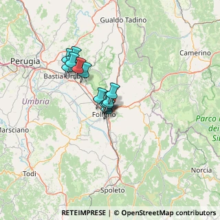 Mappa Via Corta di Colle, 06034 Foligno PG, Italia (9.28308)