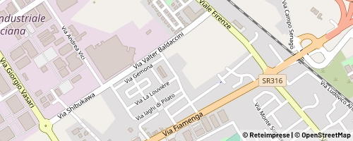 Mappa Città di Castello