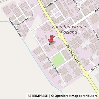 Mappa Via Ezio Bartolomei, 06034 Foligno PG, Italia, 06034 Foligno, Perugia (Umbria)