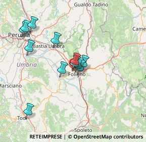 Mappa Via Liborio Coccetti, 06034 Foligno PG, Italia (13.25583)