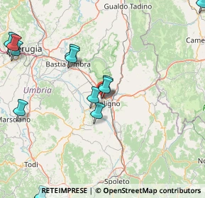 Mappa Via Liborio Coccetti, 06034 Foligno PG, Italia (23.16)