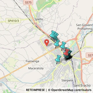 Mappa Via Liborio Coccetti, 06034 Foligno PG, Italia (1.9045)