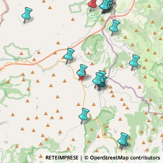 Mappa Via del Bosco, 06030 Sellano PG, Italia (5.886)