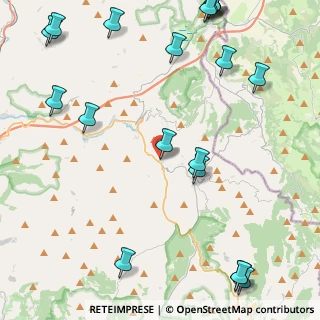 Mappa Via del Bosco, 06030 Sellano PG, Italia (6.605)